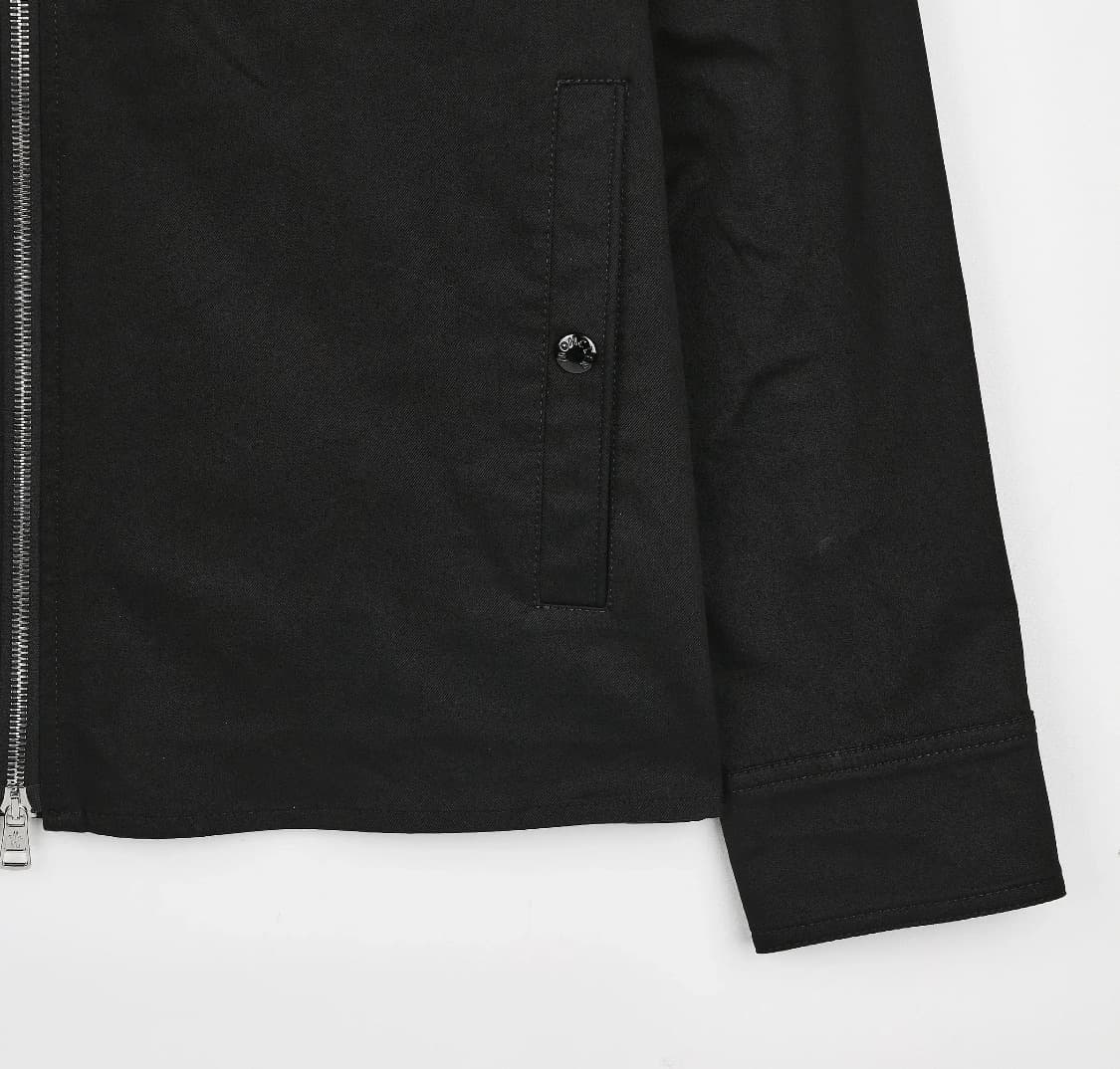 [S급] 몽클레르 코튼 개버딘 집업 셔츠 자켓 블랙 판매합니다!!! 상품이미지6