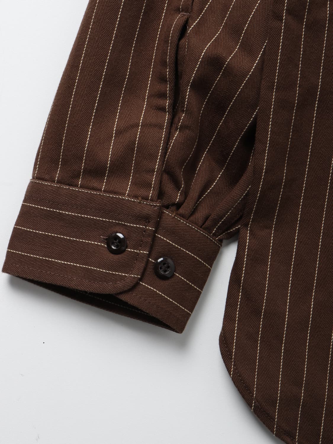 BEAMS PLUS Stripe Work Shirt Classic Fit 상품이미지10