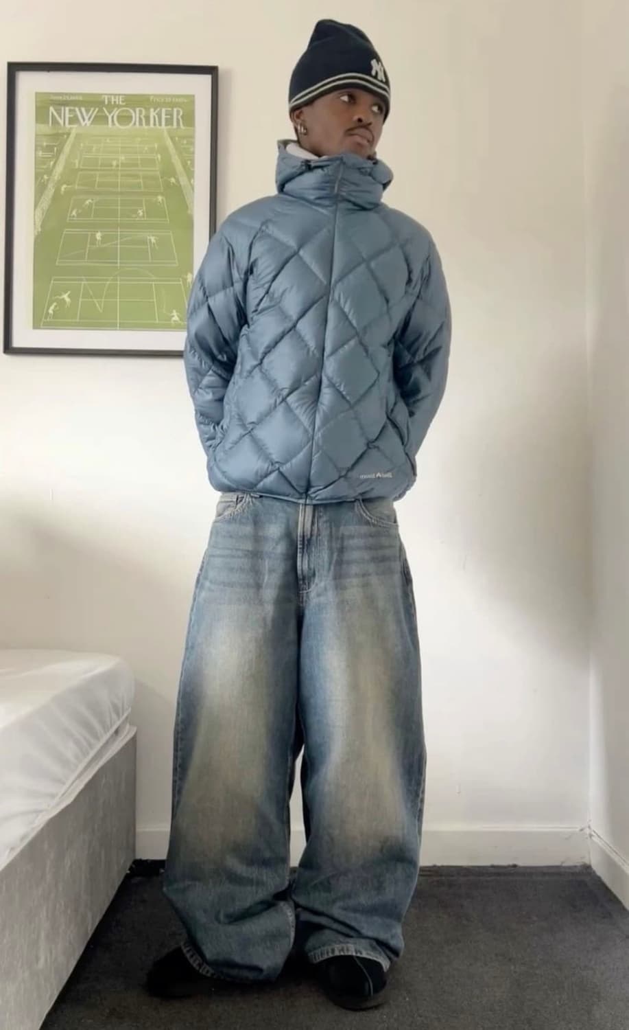 몽벨 다이아몬드 퀄팅 경량패딩 삽니다! 상품이미지1