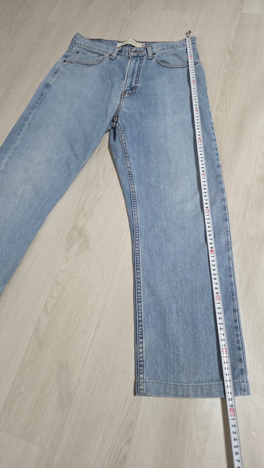 (착샷) 리바이스 505 연청 데님 상품이미지6