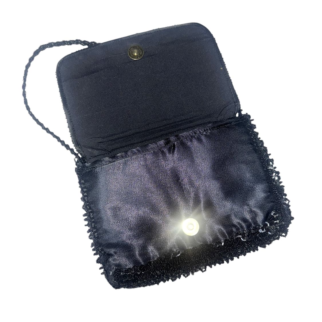 black flower embroidered mini bag 상품이미지5
