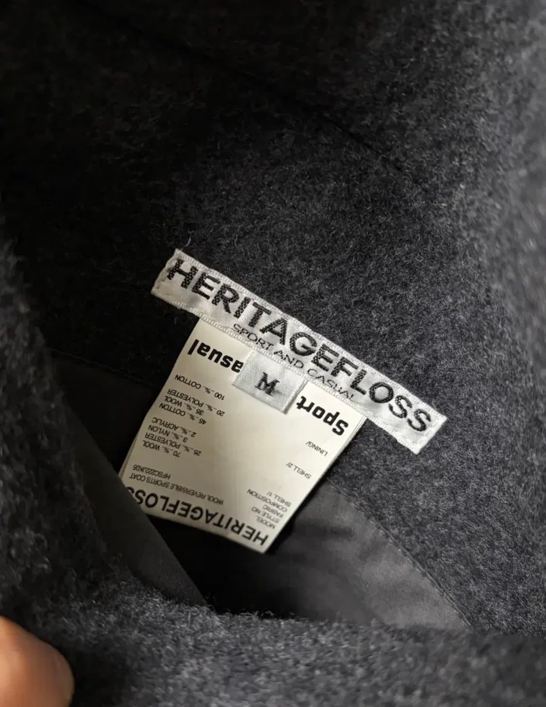 헤리티지플로스 양면 스포츠 자켓 M 상품이미지3