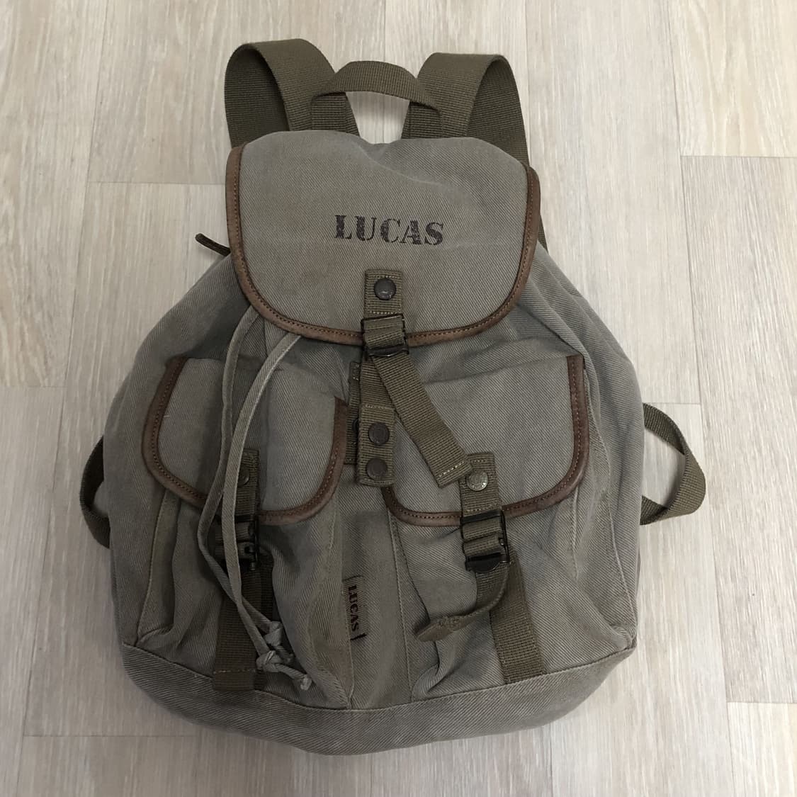 (OS) 00's 루카스 LUCAS 루카스 복조리 백팩 가방 상품이미지1