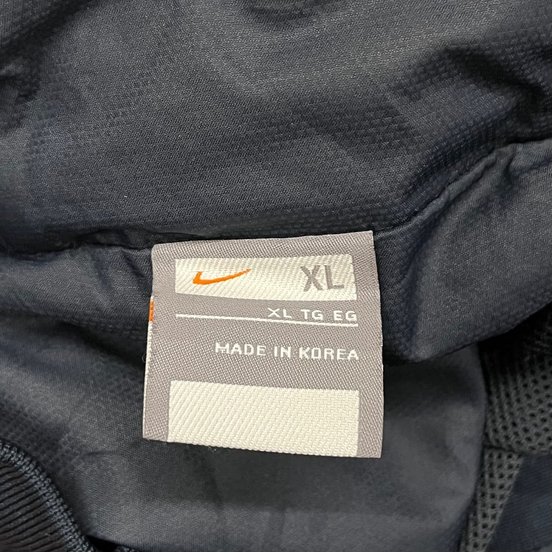 [정품/XL] 나이키 블랙 오렌지 바람막이 자켓 b15 상품이미지5