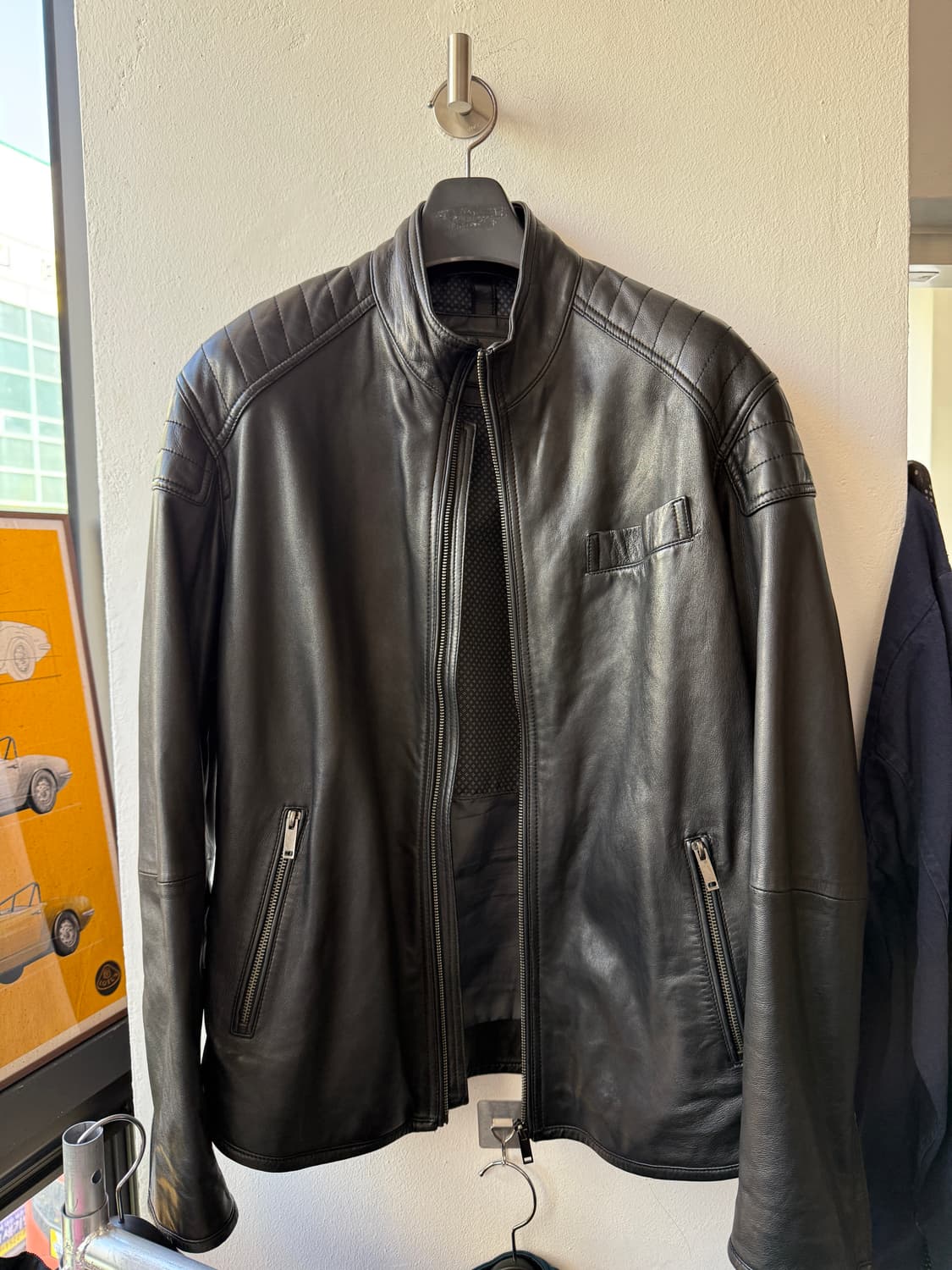 L'UOMO 양가죽 가죽 자켓 110 상품이미지1