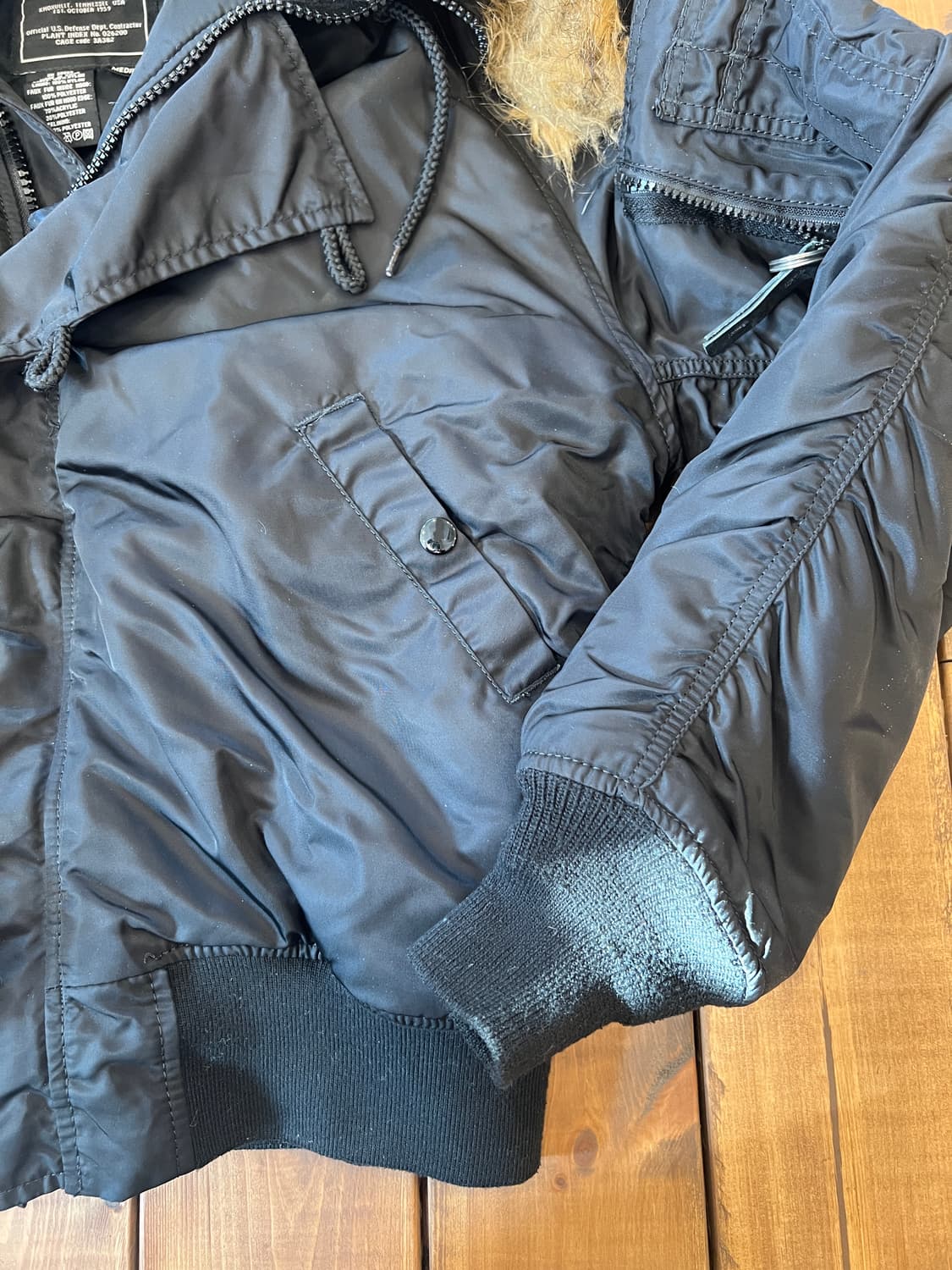 알파인더스트리 n3b 울프죠 패딩 상품이미지9