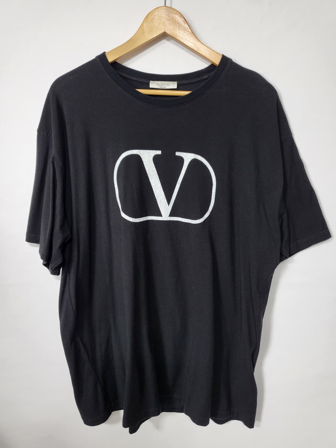 발렌티노 V 로고 반팔티 M (100-105) 상품이미지5