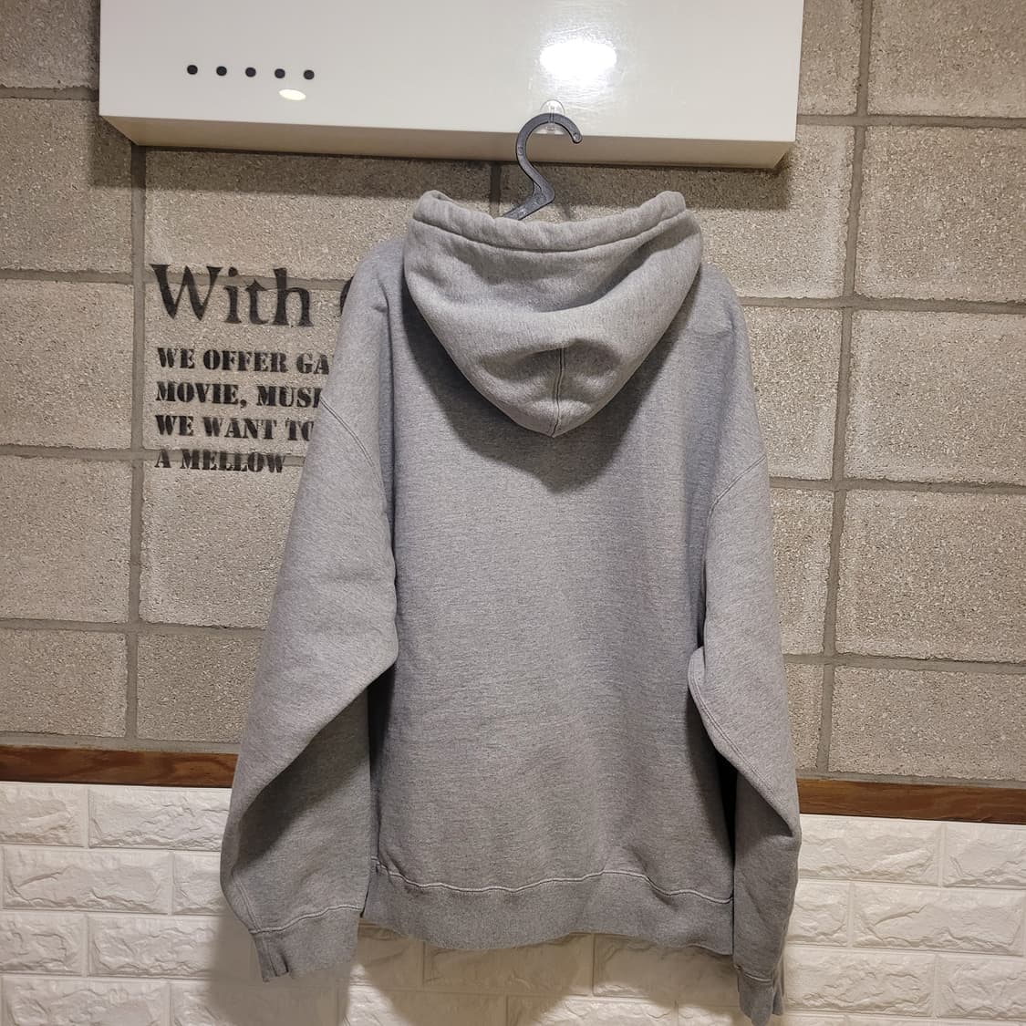 나이키 X 스투시 풀오버 후드티 L 상품이미지2