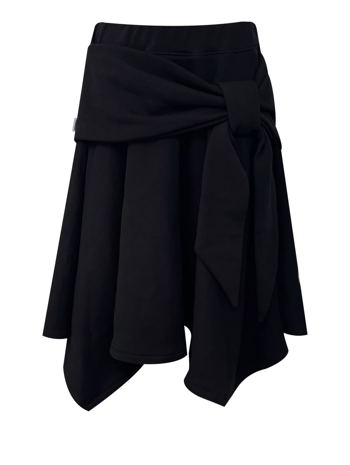 체메씨 chemehc 보우 언발란스 스커트 블랙 상품이미지1