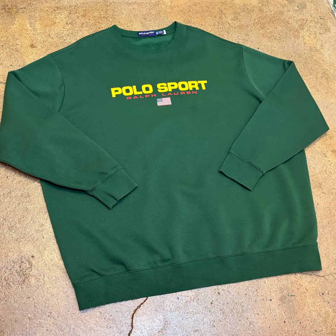 새상품 00s 미국 빈티지 폴로랄프로렌 폴로골프 빅사이즈 맨투맨 상품이미지2