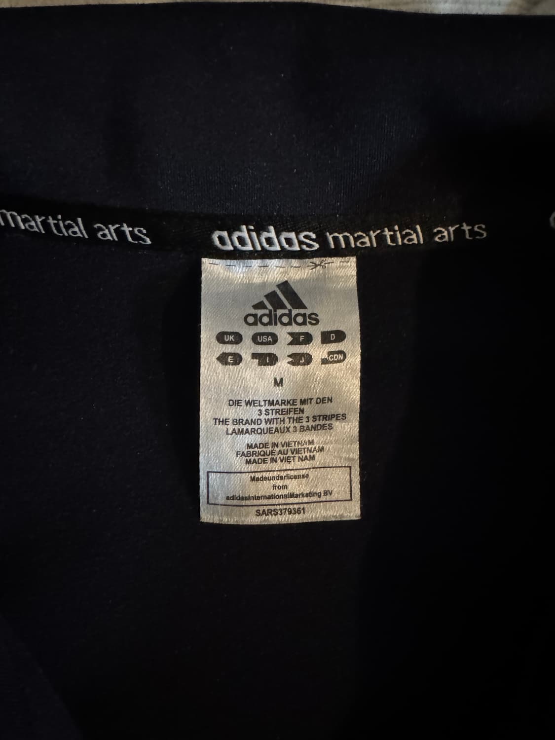 아디다스 마샬아츠 져지 네이비 상품이미지2