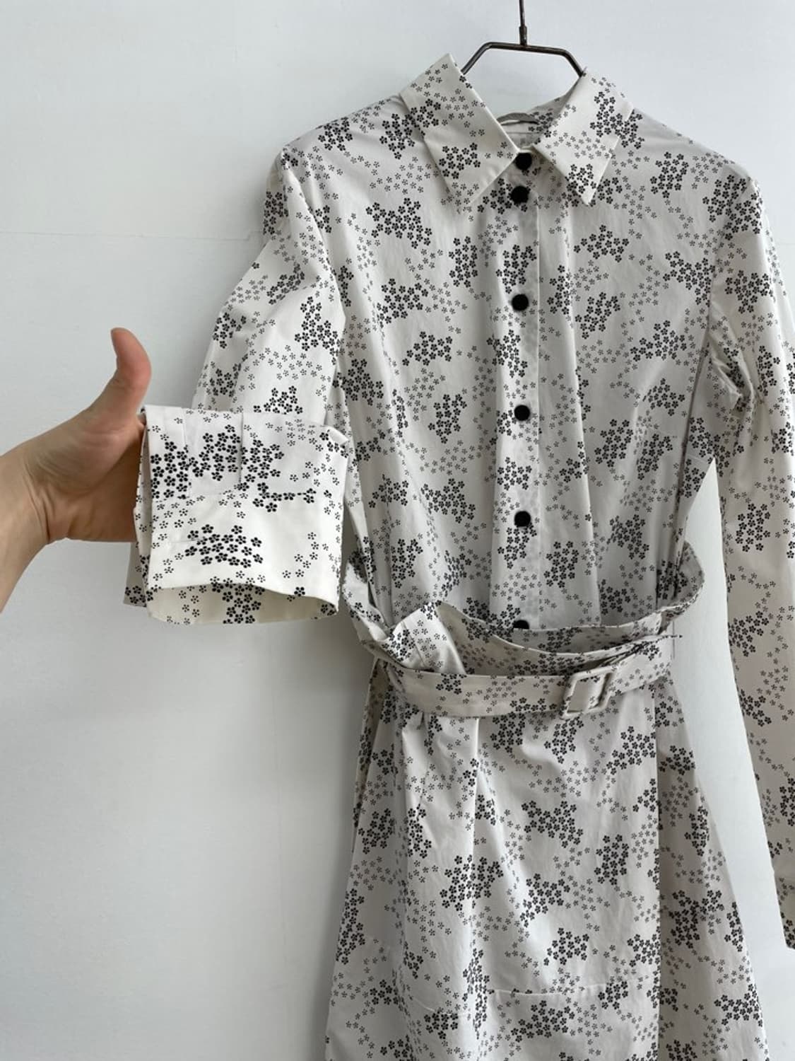 보테가베네타 매장판 정품 벨티드 롱원피스 상품이미지5