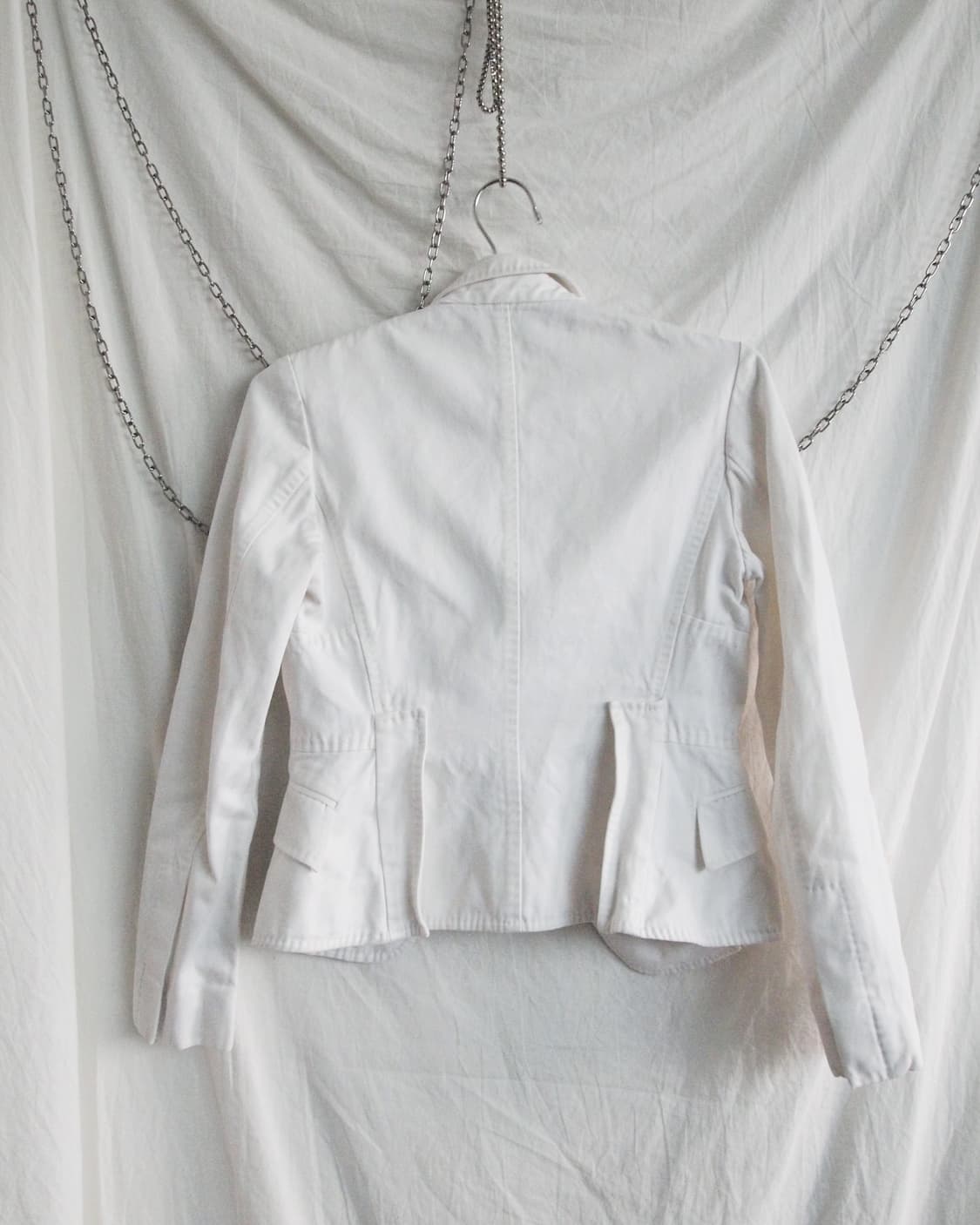 구찌 by 톰포드 크롭컷 화이트 블레이져 상품이미지6