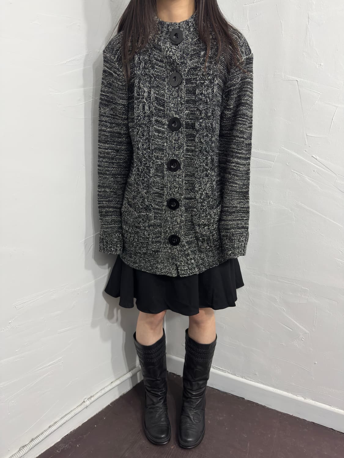 chereaux flare wool skirt 상품이미지2
