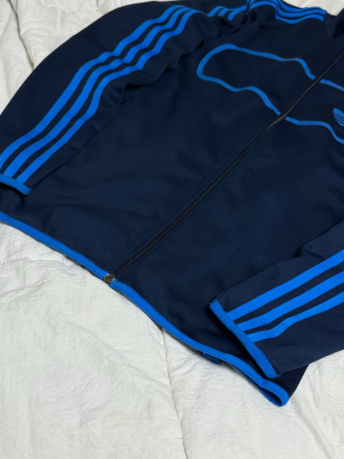 아디다스 파이어버드 뀌여미 져지 블루 미디움 상품이미지3