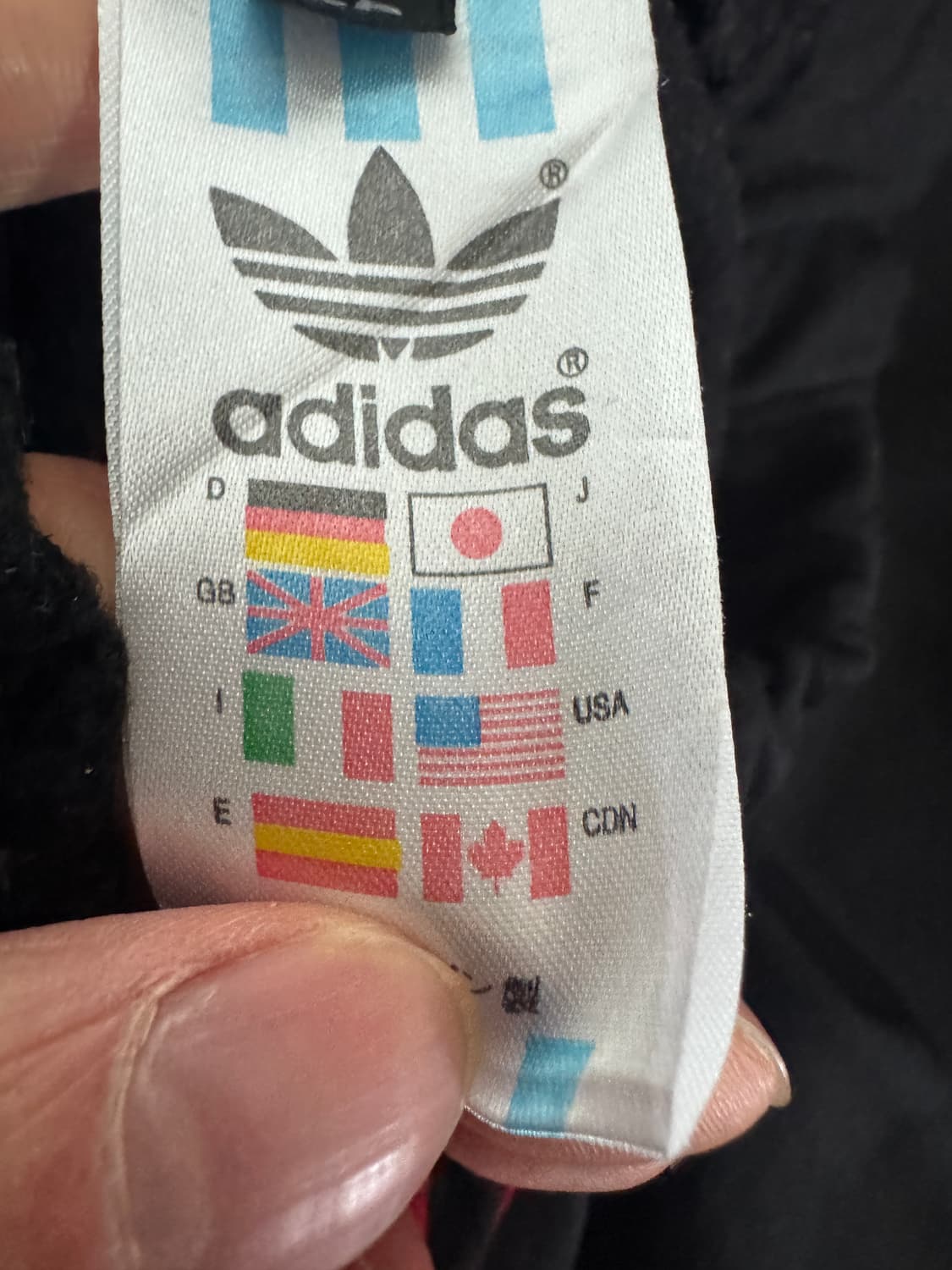 일본 아디다스 트레이닝 삼선 기모 트랙팬츠 레드 28.3인치 상품이미지3