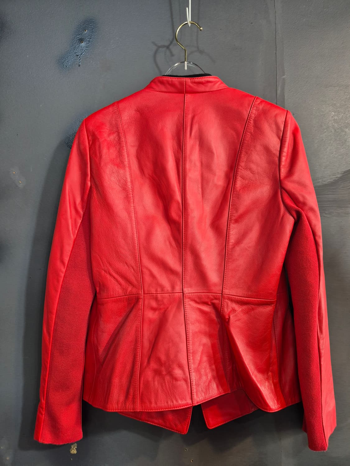 Chatelaine 빨간색 양가죽 자켓 55 66 상품이미지2