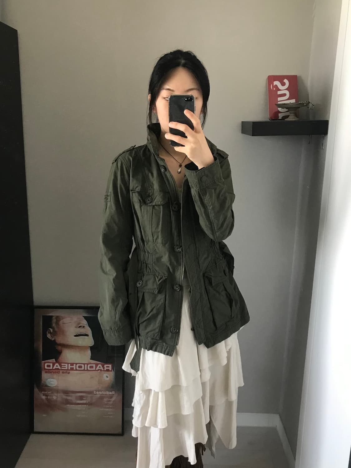 아베크롬비 카키 야상 자켓 상품이미지5