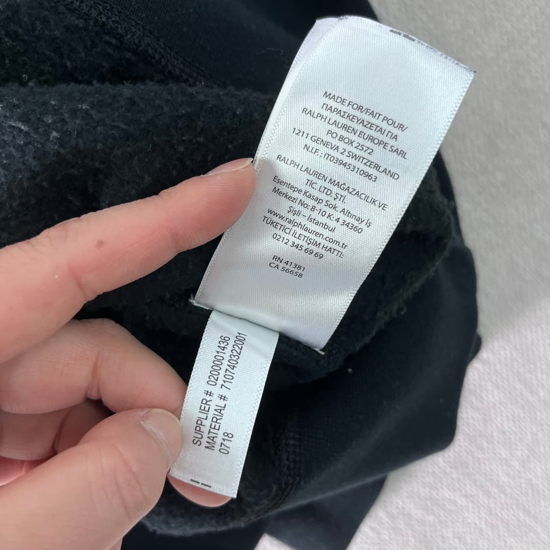 100 폴로 랄프로렌 스몰포니 맨투맨 상품이미지6