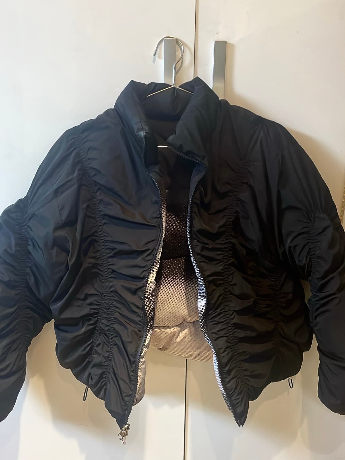 나체 글레어 리버시블 패딩 블랙 상품이미지6