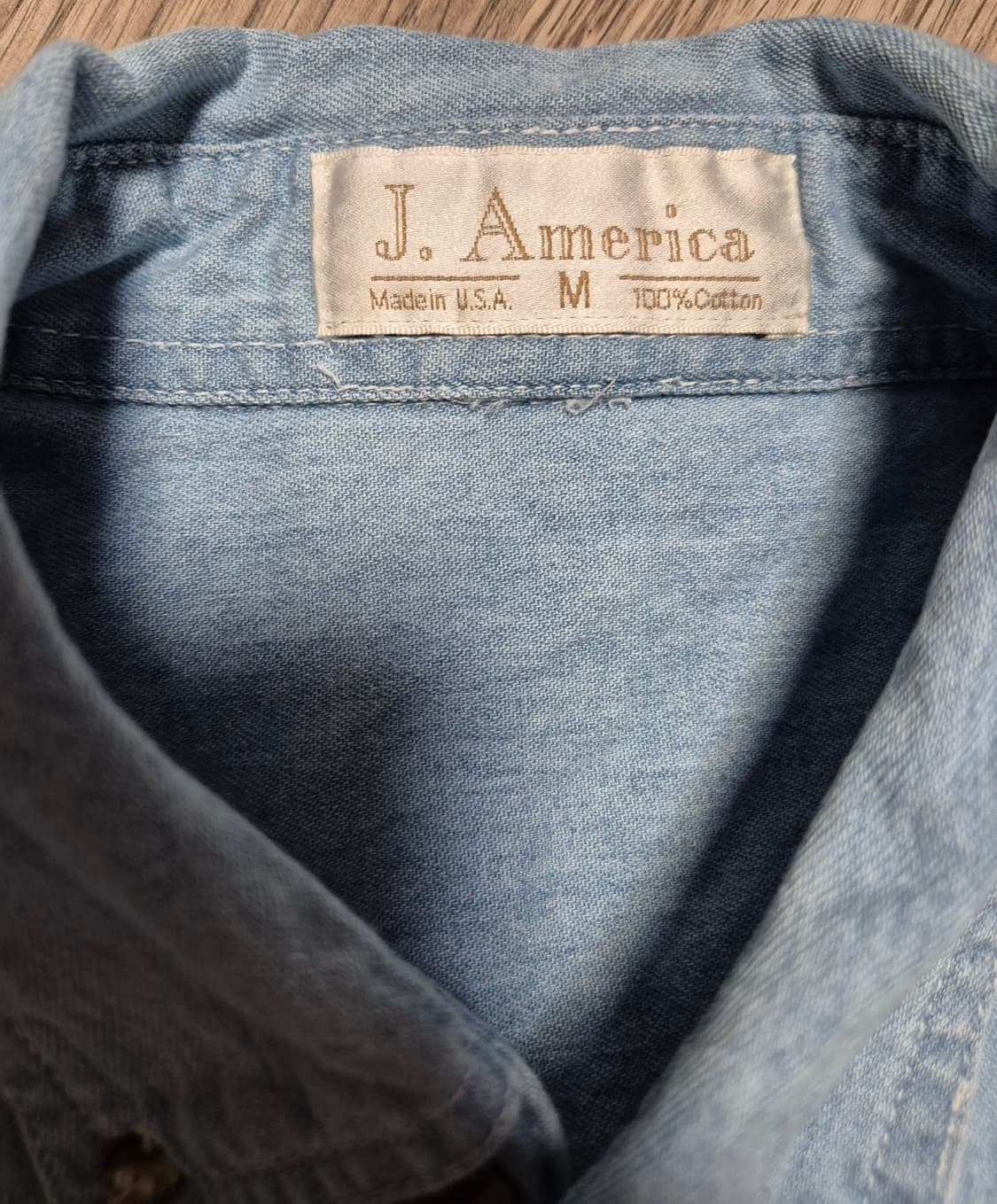 빈티지 00s usa 데님 셔츠 상품이미지4