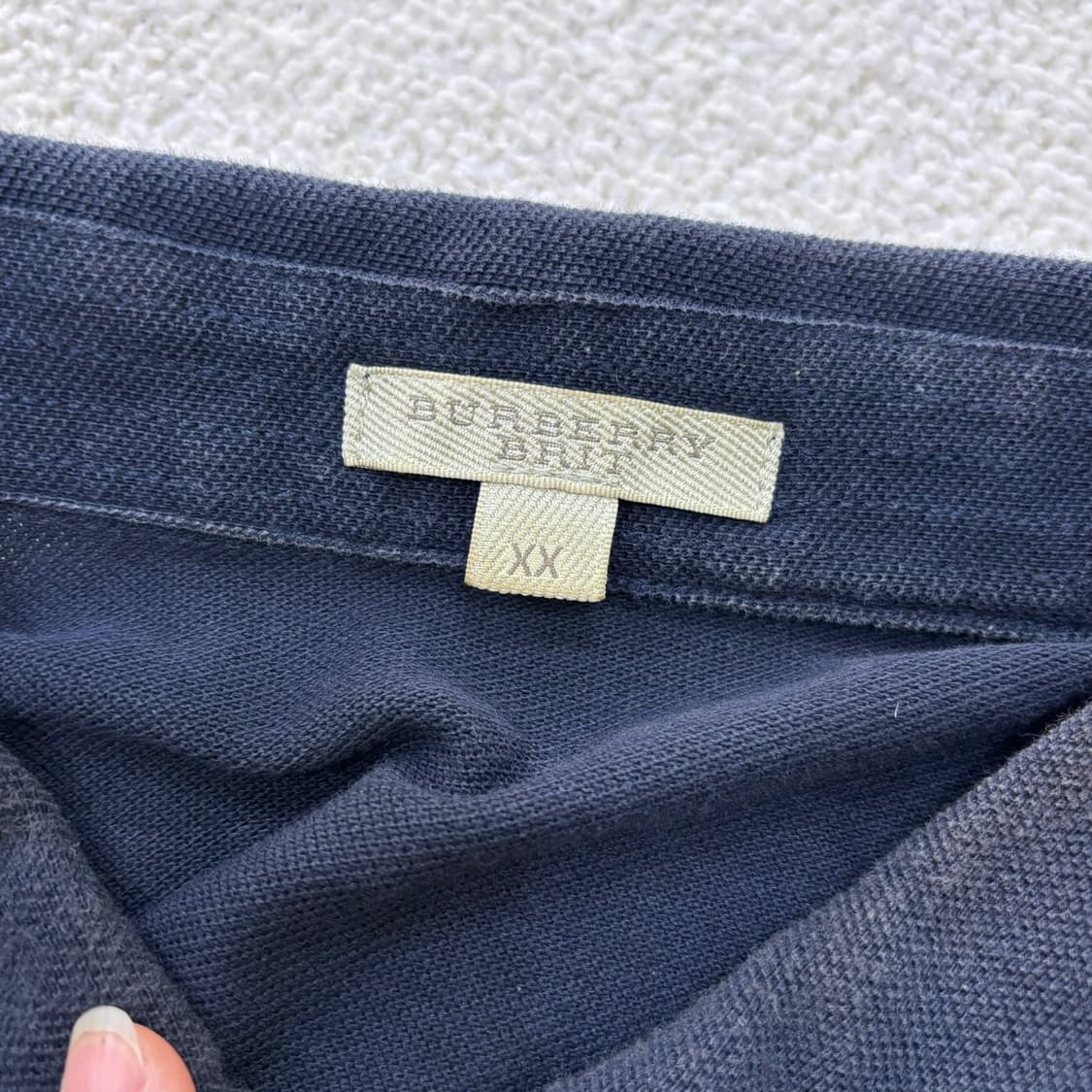 XX 고급 빈티지 반팔 카라 티셔츠 0320E 상품이미지3