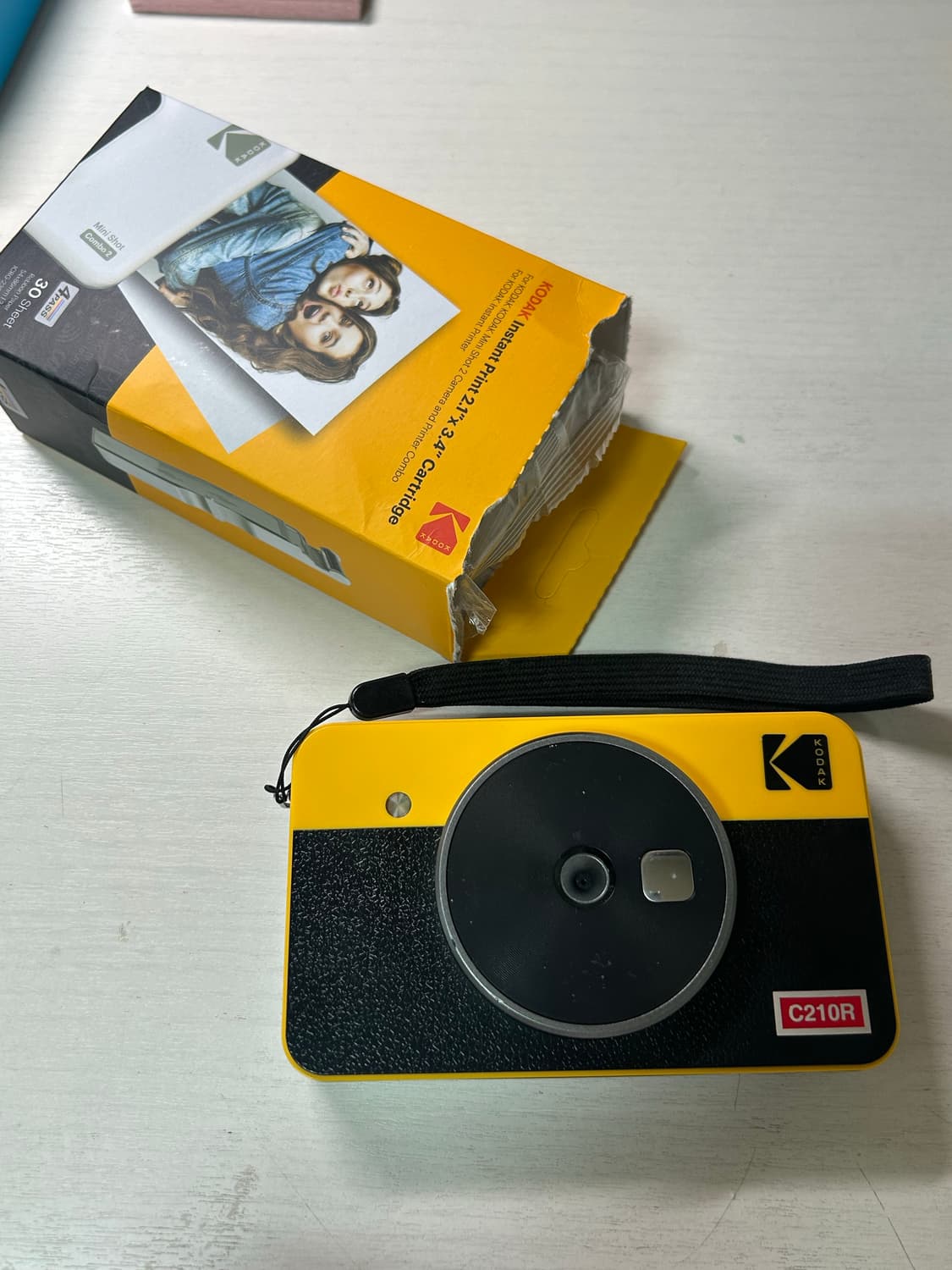 코닥 미니샷 2 레트로 C210R 옐로우(폴라로이드 즉석 카메라) 상품이미지1