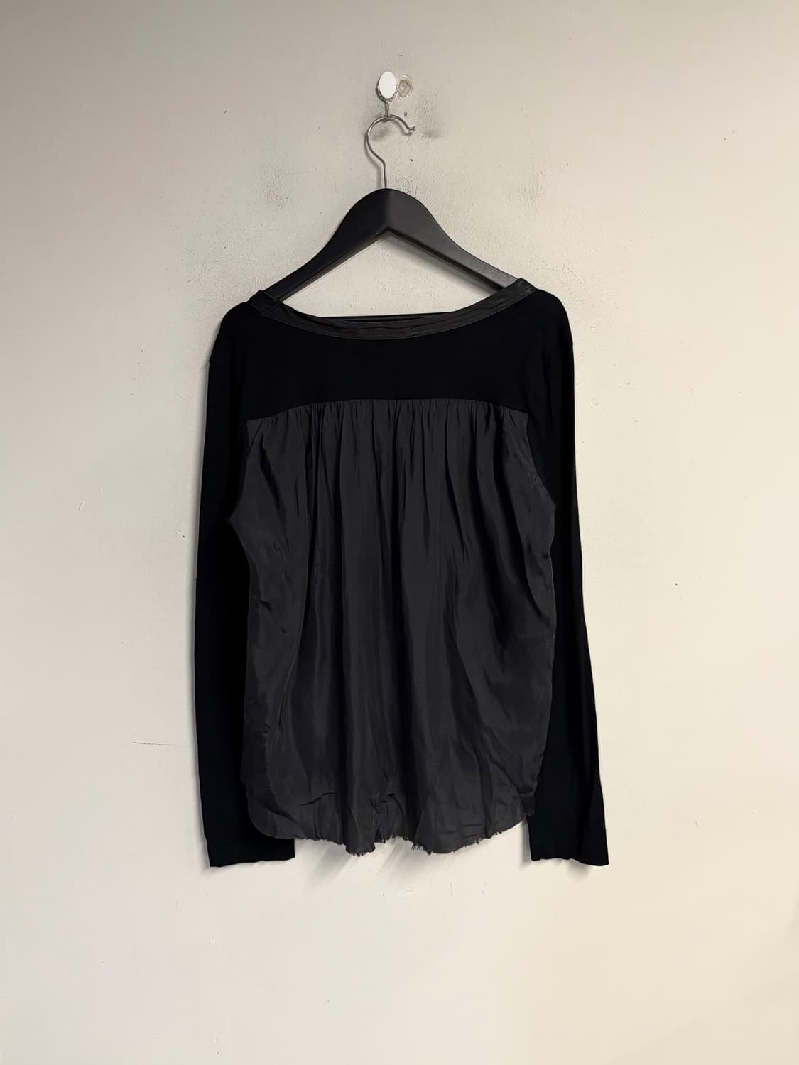 SACAI LUCK mixed fabric long sleeve top  상품이미지4