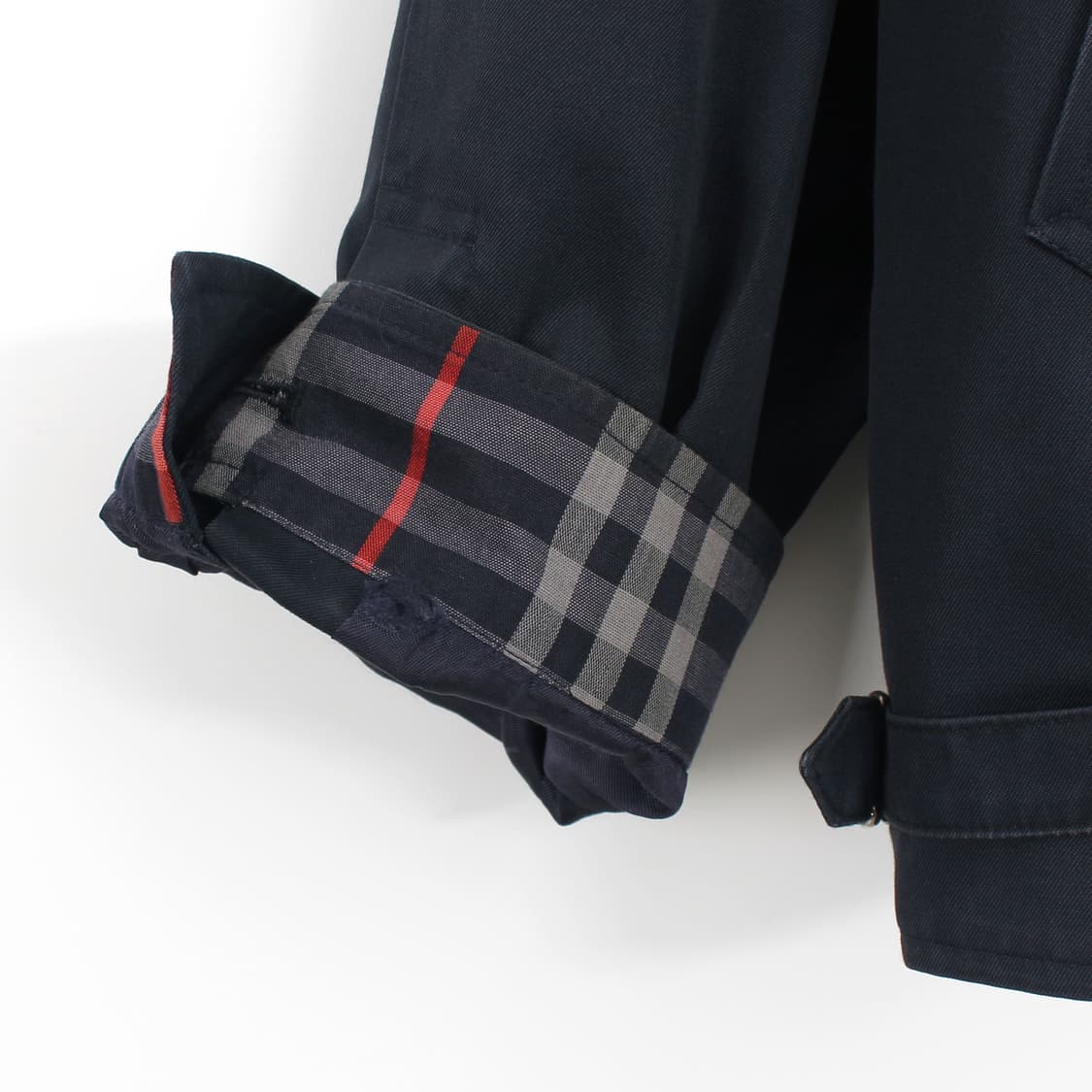 버버리 빈티지 네이비 코튼 자켓 상품이미지10