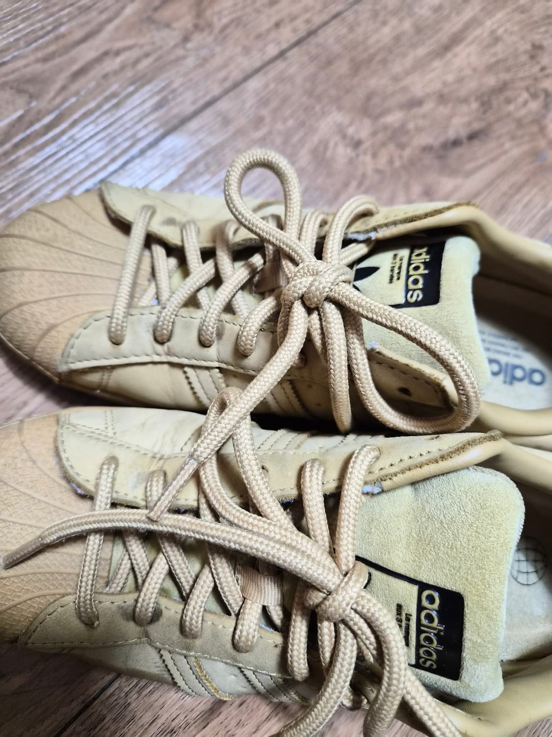 아디다스 슈퍼스타 골든 베이지 상품이미지5