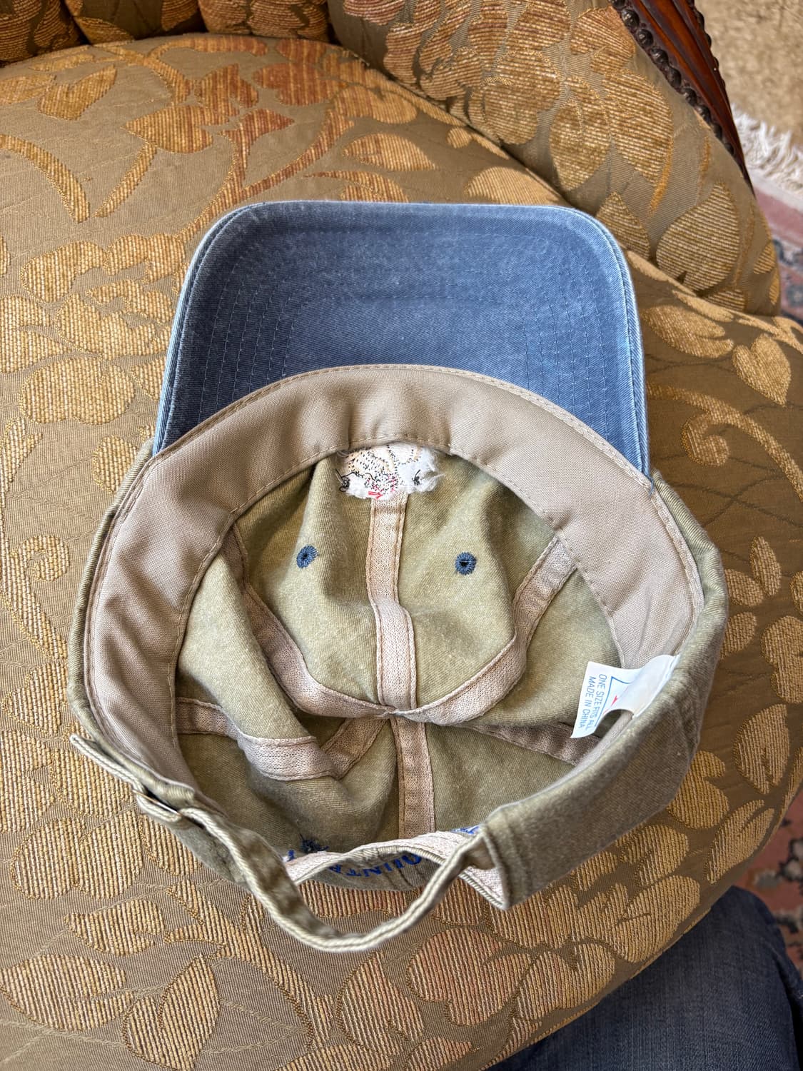 90s 카멜 패러디 빈티지 투톤 캡 상품이미지6