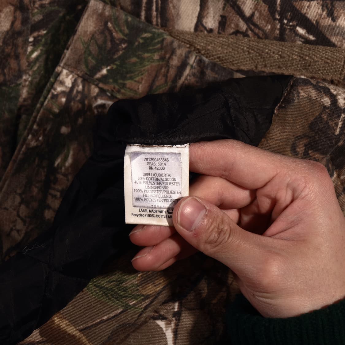 헌팅 리얼트리 자켓  상품이미지3