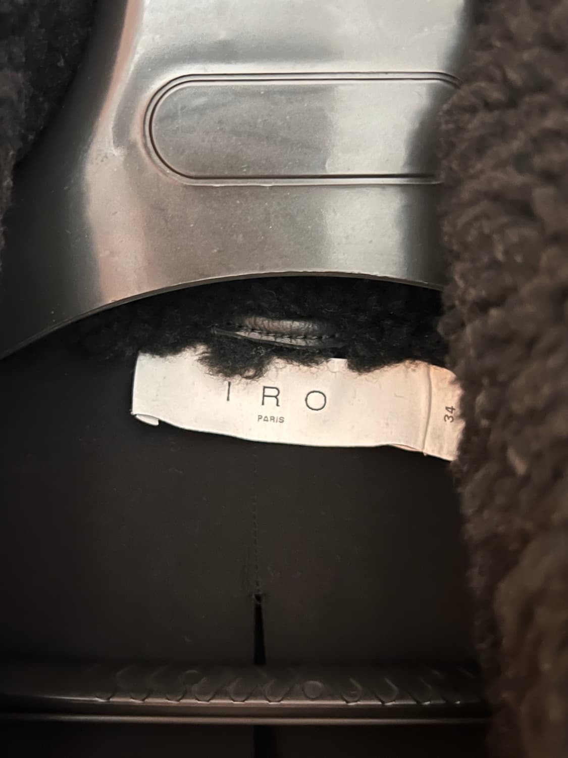 IRO 이로 양 가죽 무스탕 상품이미지4