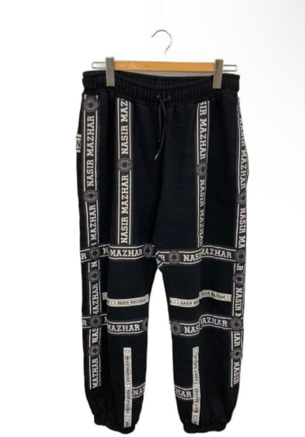 나시르 마자르 로고 테이프 바지 상품이미지1