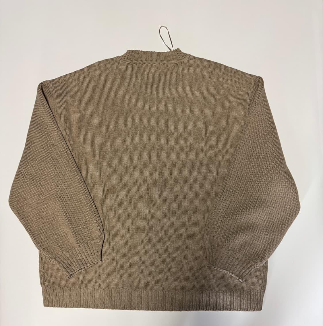 자라 ZARA 빅 사이즈 미니멀 헤비 코튼 니트 2XL 상품이미지2