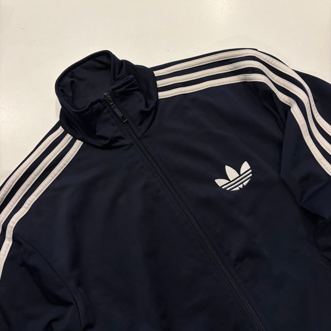 [90] 13s 아디다스 파이어버드 네이비 삼선 트랙탑 D846 상품이미지3