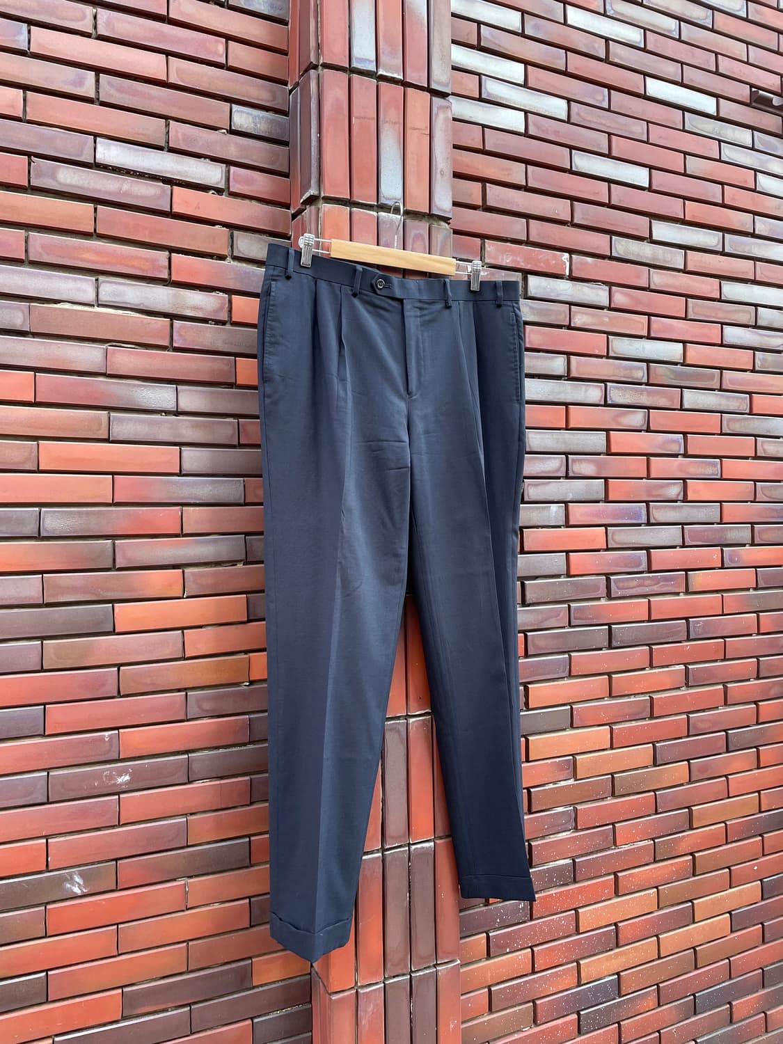 00s Lauren Ralph Lauren Trousers Navy  상품이미지4