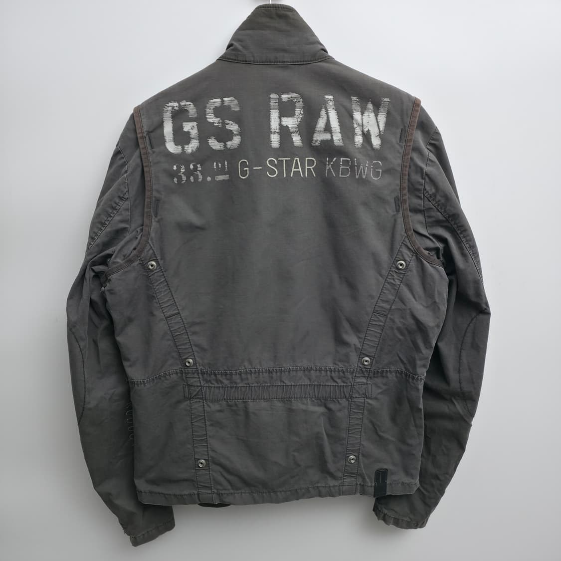 [XL] G-STAR RAW 지스타로우 바이커 코튼 자켓 상품이미지6