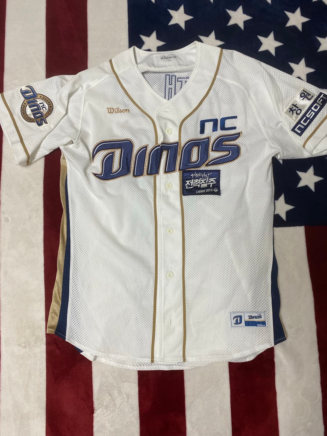 nc다이노스 이재학 선수 실착유니폼 상품이미지1