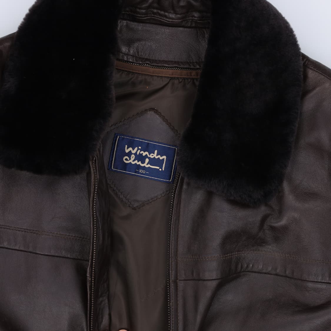 100 윈드클럽 양가죽 자켓 0327H1 상품이미지3
