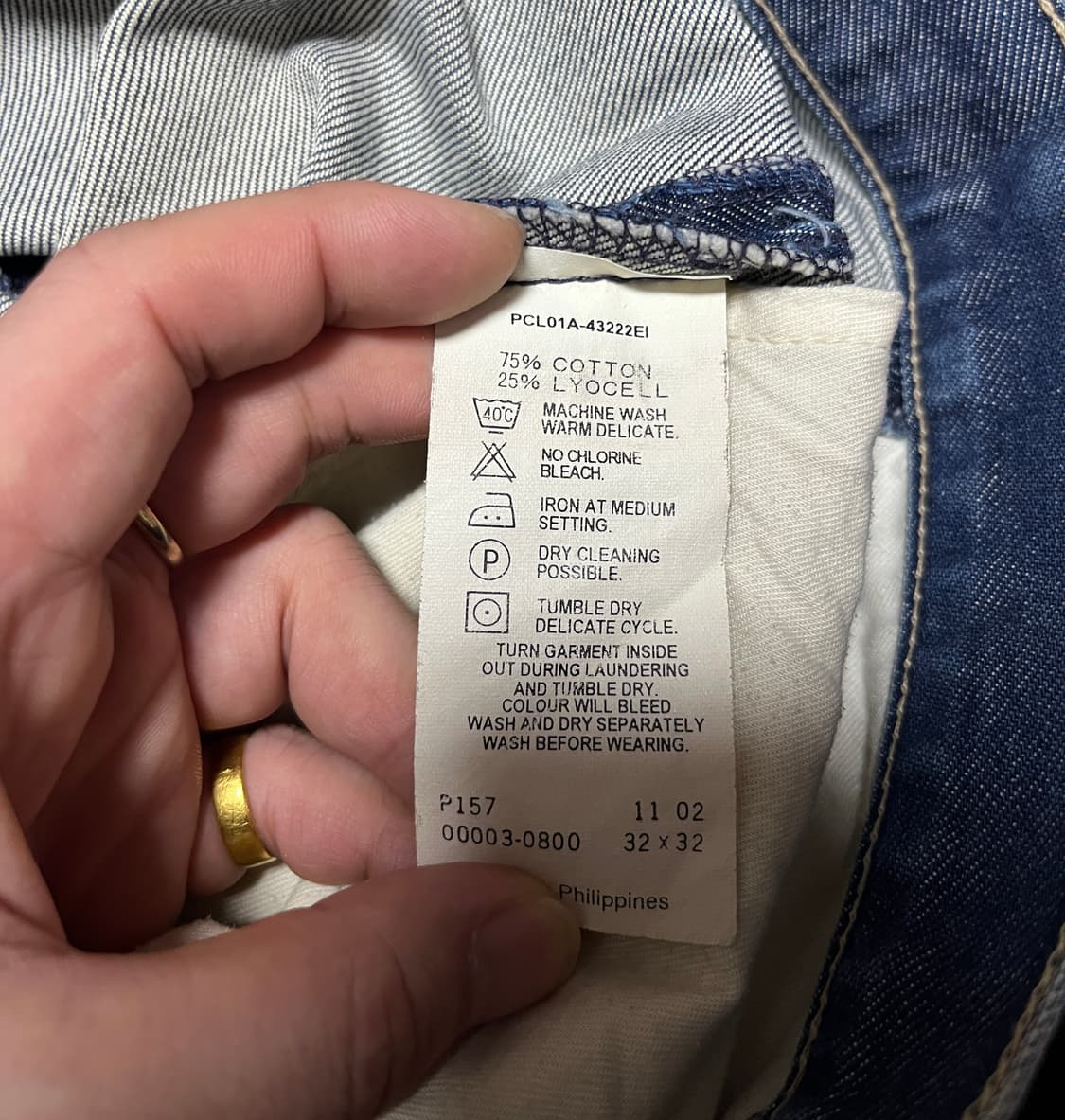 리바이스 엔지니어드 커브드 데님팬츠 청바지 31 상품이미지7