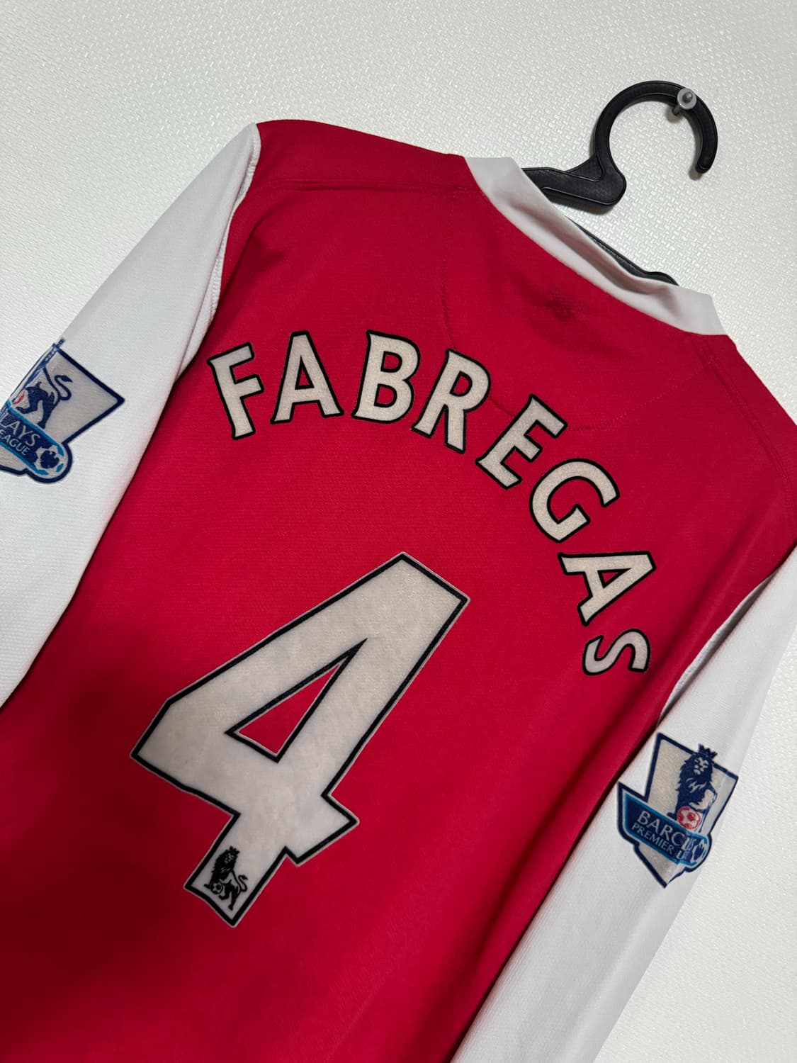 나이키 아스날 06-08 홈 유니폼 긴팔 축구 NO.4 파브레가스 상품이미지3