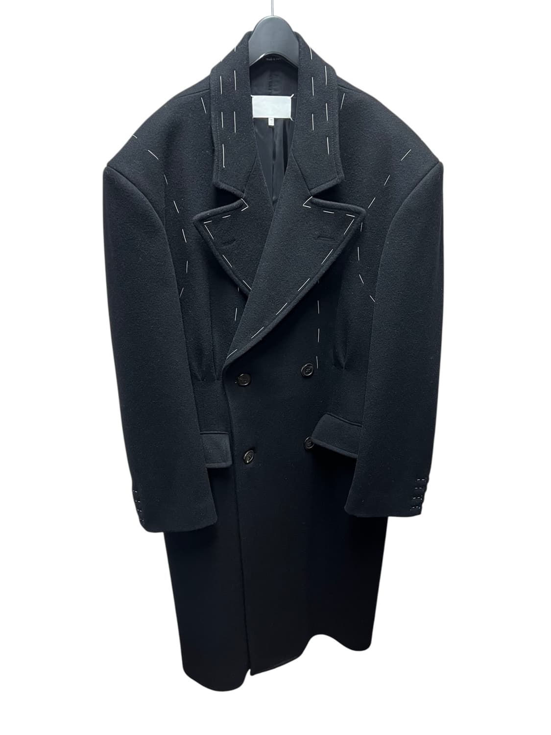 마르지엘라 무지라벨 가봉스티치 오버코트 상품이미지2