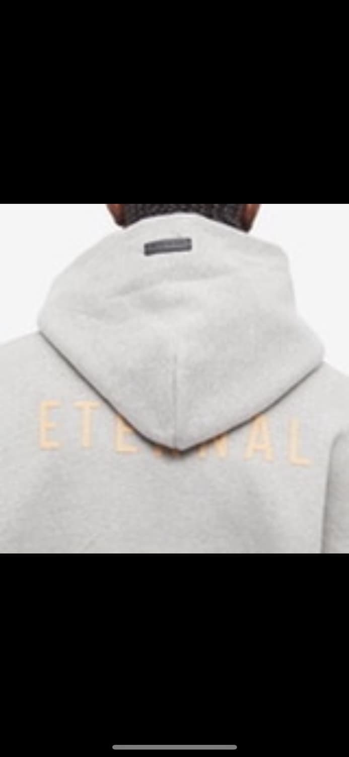 피어오브갓 FOG 이터널 플리스 후드 웜 헤더 그레이 2XL 상품이미지6