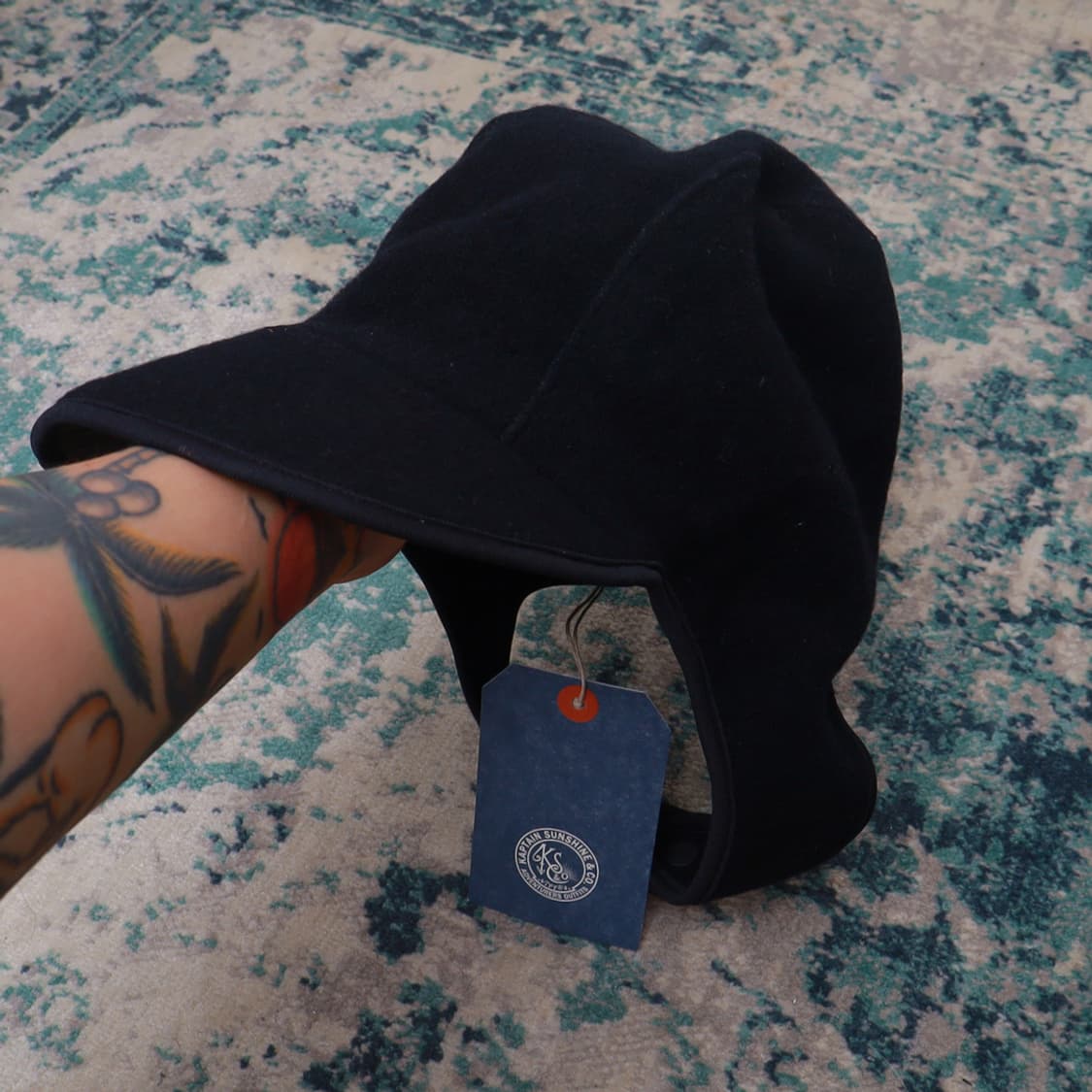 Kaptain Sunshine 캡틴선샤인 19FW 이어머프 캡 테일 캡 상품이미지1