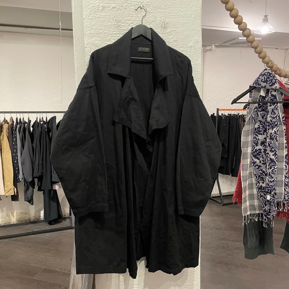 요지야마모토 오버사이즈 코트 상품이미지1