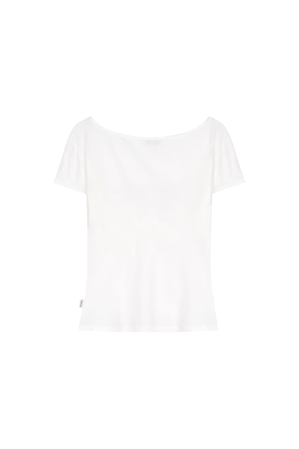 클리시어 레터 탑 화이트 상품이미지1