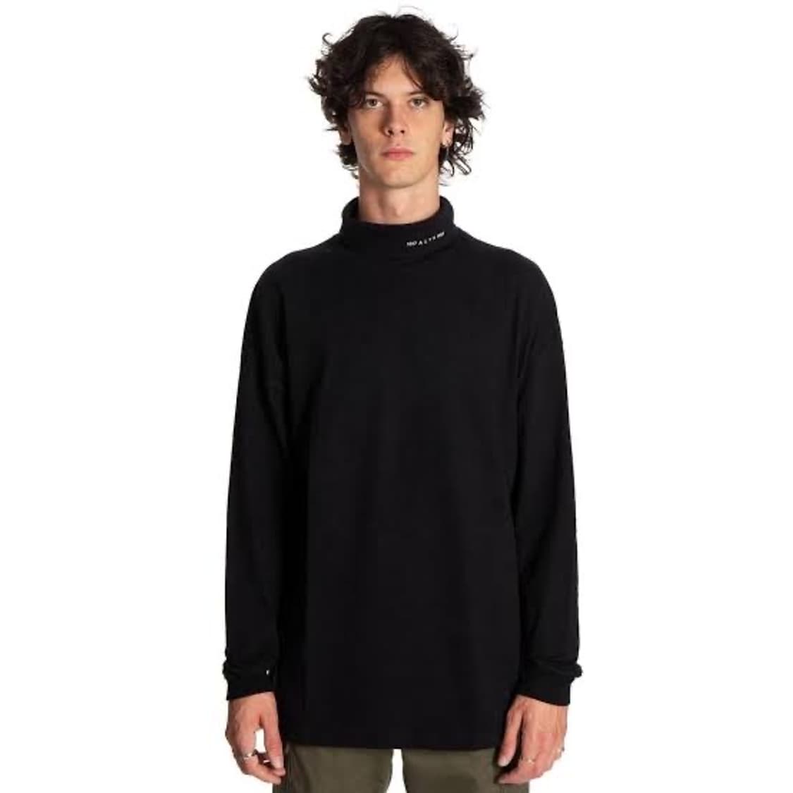 1017alyx9sm 알릭스 로고 L/S 롤넥 롱슬리브 블랙 L 상품이미지2