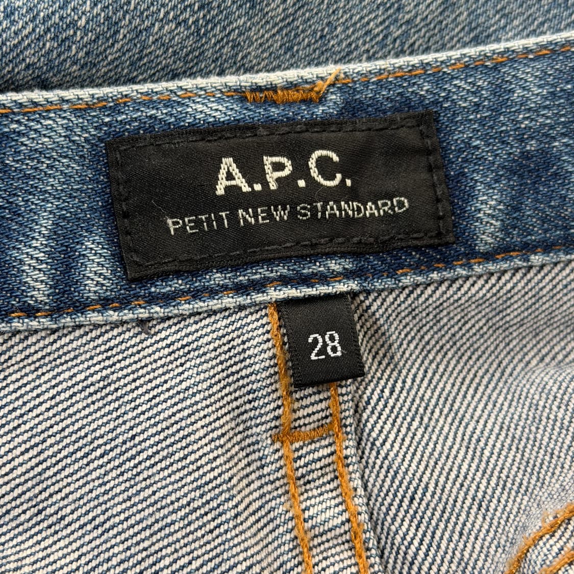 [28] APC 아페쎄 쁘띠 중청 청바지 상품이미지8