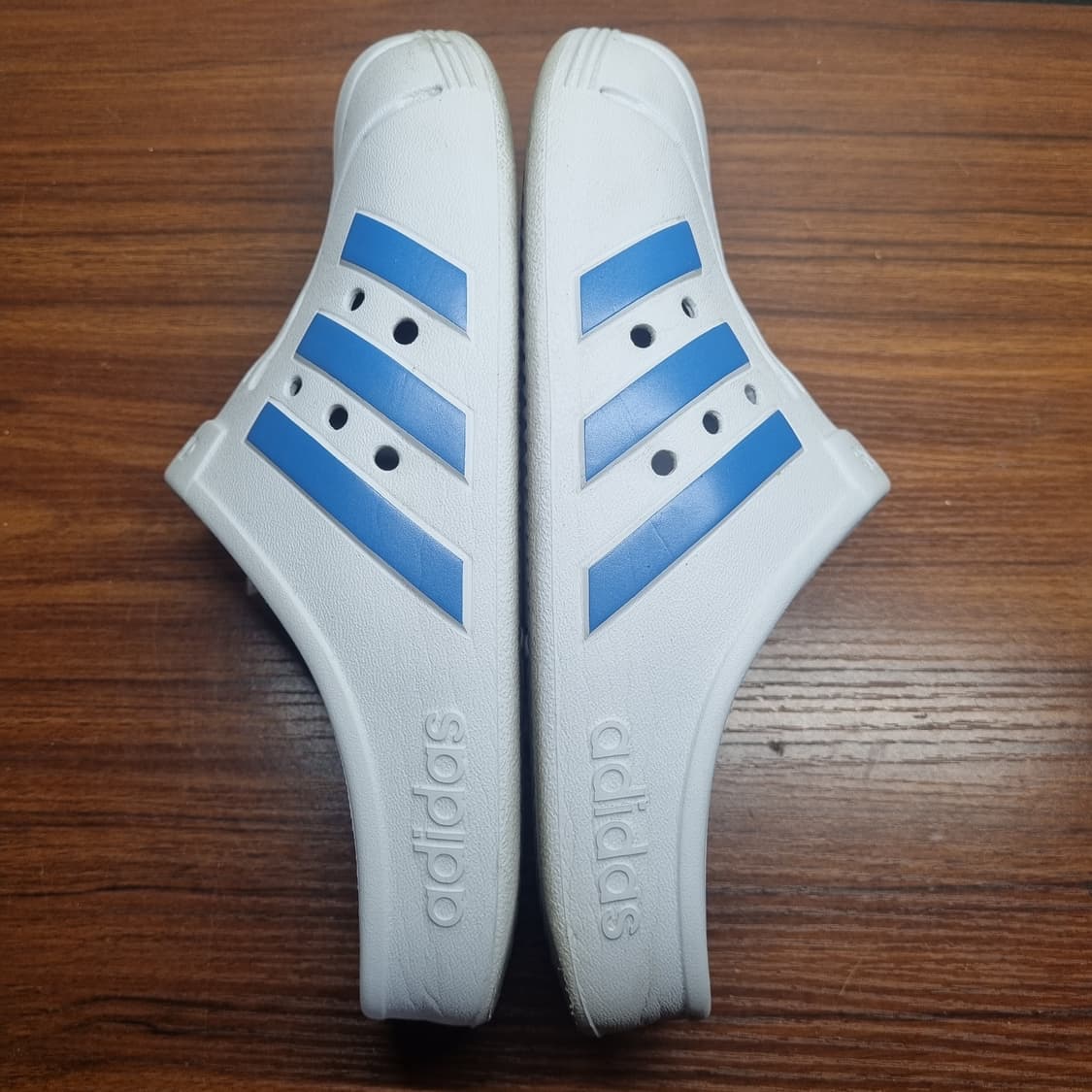 아디다스 아딜렛 클로그 스카이블루 255 상품이미지4